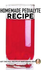 Homemade Pedialyte Recipe Homemade Pedialyte How To Make Homemade Homemade