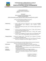 Download contoh sk pembagian tugas guru terbaru 2019 2020. Contoh Surat Keputusan Kepala Desa Tentang Pembentukan Kelompok Tani Kumpulan Surat Penting