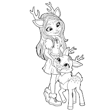 Kleurplaat hertje / 5 kleurplaten van hert : Leuk Voor Kids Danessa Deer Danessa Hert Met Sprint