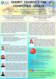 Applied acarology in public health 21 september to 02 october 2020. Short Courses On Computer Vision 2014 Visis