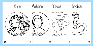 Dogs love to chew on bones, run and fetch balls, and find more time to play! Adam And Eve Creation Story Coloring Sheets