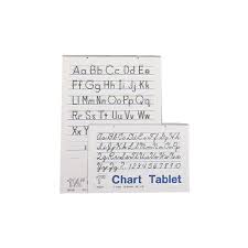School Smart Chart Tablet 24 X 16 Inches 1 Inch Ruled 30