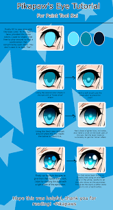 Eye Coloring Tutorial By Pikapaws D5lxi2b Png 2151 3986 Anime Eyes Anime Art Tutorial Coloring Tutorial