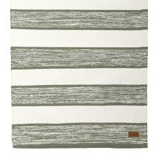 Bei einem langen schmalen flur mit vielen seitlichen türen achte darauf, dass einige offen sind. Teppich Grun Weiss 70x240 Cm Baumwolle Gewebt Bei Min Butik Online Kaufen