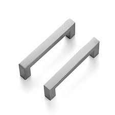 Find the best brushed nickel cabinet pulls at the lowest price from top brands like amerock, brainerd, liberty & more. Buy Ravinte 20 Pack 3 3 4 Inch Kitchen Square Cabinet Handles Satin Nickel Cabinet Pulls Brushed Nickel Drawer Pulls Kitchen Cabinet Hardware Kitchen Handles For Cabinets Cupboard Handles Drawer Handles Online In Senegal B08hswtqq7