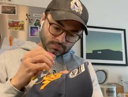 Writer/Comedian Joe Mande's Awesome DIY Cap Embroidery