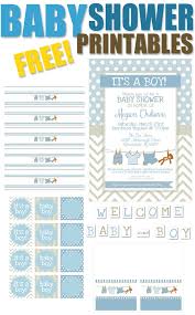 Baby shower gift bingo is another very interesting version of classic bingo game. Boy Baby Shower Free Printables How To Nest For Less