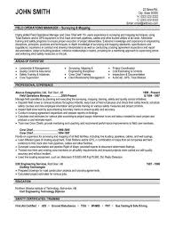 A Professional Resume Template For A Field Operations Manager Want It Download It Now Manager Resume Operations Management Resume Objective Examples