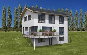 Dieses Einfamilienhaus Mit Einer Wohnflache Von Ca 177 M Ohne Keller Hat Eine Junge Familie Direkt Neben Ihrem Elt Einfamilienhaus Haus Hanglage Familienhaus