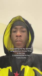 Top 100 Fan Travis Scott Spotify Wrapped