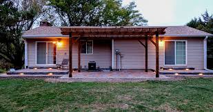 But the screen room was accordant and ruling, for the roller shades palmately. Patio With Pergola Project By Lauren At Menards