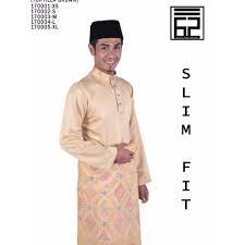 باجو ملايو) is a traditional malay costume, originated from the court of malacca, and is traditionally worn by men in brunei, malaysia, singapore, parts of indonesia. Paling Baru Baju Melayu Lelaki Warna Peach Lamaz Morradean