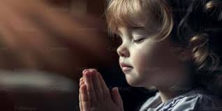 Children's Prayer at Sunset