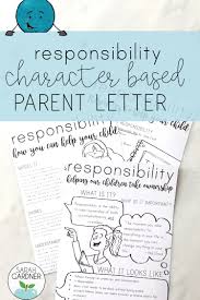 Responsibility Parent Letter Letter To Parents No Response Parenting Classes