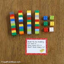 A survey of lego as a preschool learning enabler which facilitates and strengthens. Lego Math Printable Challenge Cards Frugal Fun For Boys And Girls