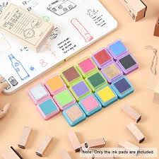 4.4 out of 5 stars. 16 Colors Rainbow Ink Pad Finger Paint Cute Ink Pad For Rubber Stamps Seals Diy Scrapbooking Paper Journal Decoration Gift Card Making Walmart Canada