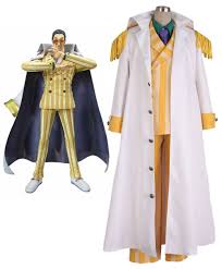 There are only three admirals serving at a given time, and as the strongest marine officers, they count among the most powerful characters in the series. Click To Buy Free Shipping One Piece Kprusoian Yellow Monkey Navy Admiral Uniform Anime Cosplay Costume Aff One Piece Cosplay One Piece Couples Costumes
