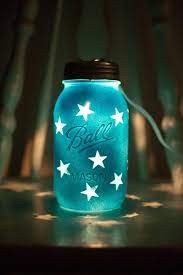 35 Mason Jar Lights Do It Yourself Ideas Diy To Make Mason Jar Crafts Diy Diy Jar Crafts Mason Jar Night Light