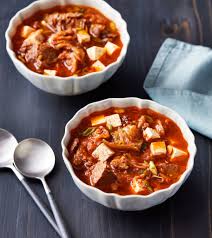 Place the cold porridge into a large bowl. Kimchi Beef Stew Kimchi Jjigae Instant Pot Recipes