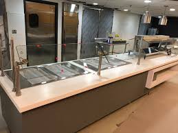 A Beautiful New Custom Cafeteria Https Www Culinarydepotinc Com Food Holding And Warming Equipme Kitchen Decor Caterers Kitchen Commercial Kitchen Equipment