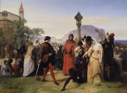Francesco Hayez I Vespri Siciliani 1822 Romanticismo Pintura Obras De Arte Pinturas Produccion Artistica