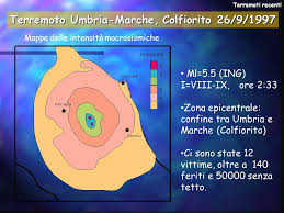 L'inizio della crisi tellurica avvenne nella primavera del 1997 con una serie di scosse registrate nel comune di massa. Terremoti Storici E Recenti Ppt Scaricare