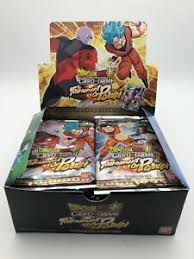 The universe survival saga is the fifth major saga of the anime. Dragon Ball Super Tournament Of Power Card Tb1 Tb01 2018 Sealed Booster Pack Ebay