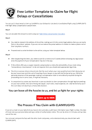 Depending on the nature of damage or loss. Https Claimflights Com Wp Content Uploads Flight Delay Compensation Sample Letter Pdf