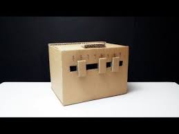 How To Make A Cardboard Safe With Combination Lock How To Make Safe With Combination Lock From Cardboard Easy Diy Youtube Diy Lock Escape Room Puzzles Escape Room