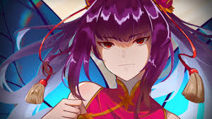 Download 2560x1440 Ran Fa Mermaid Melody Pichi Pichi Pitch Smiling Purple Hair Wallpapers For Imac 27 Inch Wallpapermaiden