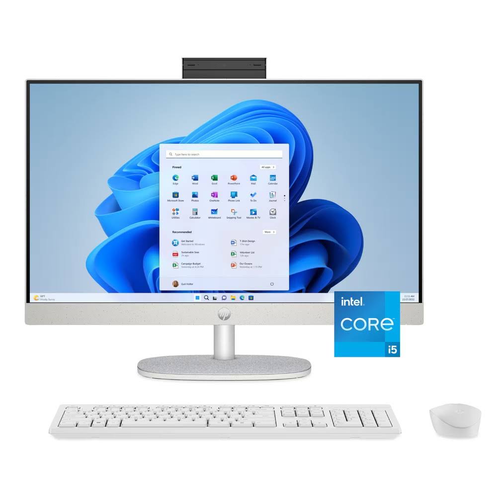 HP 23.8" Full HD Touch-Screen All-in-One with Adjustable Height