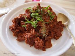 Rendang daging mudah dan sedap. Rendang Pedas Daging Utara Mak Siti