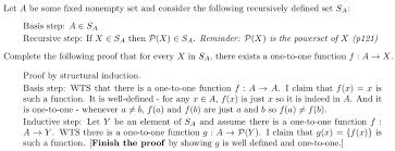 To do this, draw horizontal lines through the graph. Prove The Existence Of A One To One Function For A Recursive Definition Mathematics Stack Exchange