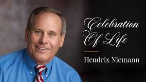 Hendrix "Drix" Niemann's Funeral Details