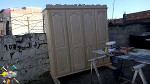 خزانة ملابس بلون الخشب الطبيعي ماريو 4 أبواب خليك في الدار Youtube