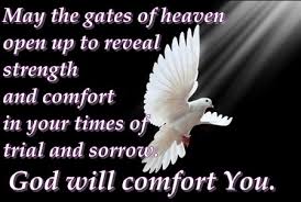 For every grain of rice we are thankful. May God Comfort You Quotes Quotesgram