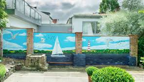 Eine gartenmauer ist ein echter tausendsassa im garten: Graffiti Kunstler Graffiti Mauer Gestaltung Mit Naturbild