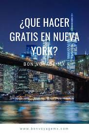 Que Hacer En Nueva York Gratis Bon Voyage Nueva York Turismo Nueva York Viajes