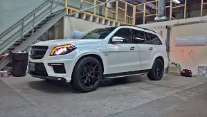 Mercedes Gl 63 Night Package Mercedes Benz Gl Mercedes Gl Car Wrap
