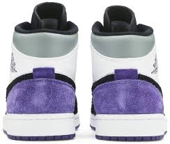 Air Jordan 1 Mid Se Varsity Purple Air Jordan 852542 105 Goat