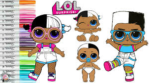 In case you don\'t find what you are looking for, use the top search bar to search again! Lol Surprise Dolls Coloring Book Page Next Door Family Boy Next Door Lil Bro Lil Sister Baby Next Youtube