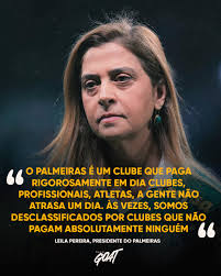 AQUI MANDA ELA E PONTO FINAL! 👀👀👀 Leila Pereira deu essa declaração ai  prestigiando Abel Ferreira ao máximo. Enquanto ela for presidente Abel  Ferreira jamais será demitido. A torcida precisa por isso