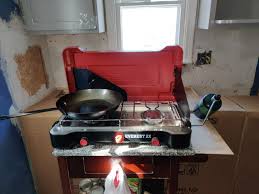 Don't be fooled by its size: Mountain Series Everest 2x High Output Two Burner Stove Walmart Com Walmart Com