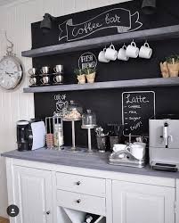 50 Save Space With A Farmhouse Home Bar Coffee Bar Home Coffee Bars In Kitchen Bars For Home
