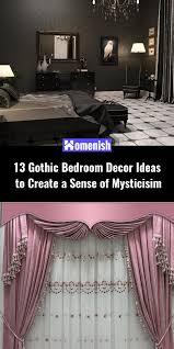 Gothic bedroom design covers all the normal aspects you … 13 Gothic Bedroom Decor Ideas To Create A Sense Of Mysticisim Homenish