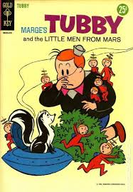 Marge S Tubby And The Little Men From Mars 3002 Old Comic Books Comic Books Dell Comic