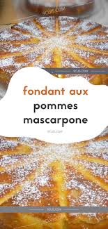Ingredients 4 œufs 140g De Beurre 200g De Mascarpone 50g De Creme 4 Pommes 2 140g 200g 50g Be Fondant Aux Pommes Recettes De Cuisine Recettes Sucrees