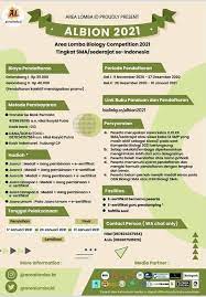 We did not find results for: Albion Area Lomba Biologi Competition 2021 Portal Kompetisi Dan Beasiswa