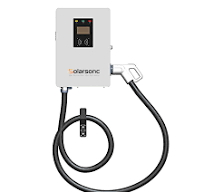 Bluetooth Wifi Ethernet 7KW EV AC Charger Over Protection saat ini
