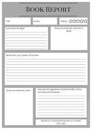 Book Report Template Book Report Templates Book Report Biography Book Report Template